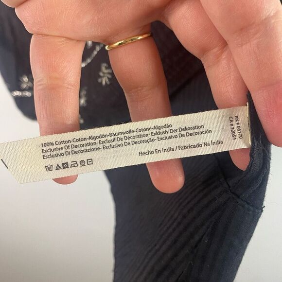 Free People Crushin On You Embellished Dress in Black XS - Picture 7 of 10